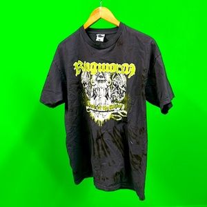 Ringworm band tee in tie dye XL shirt